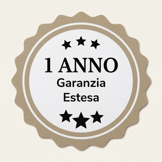 Garanzia estesa GRATUITA di +1 anno